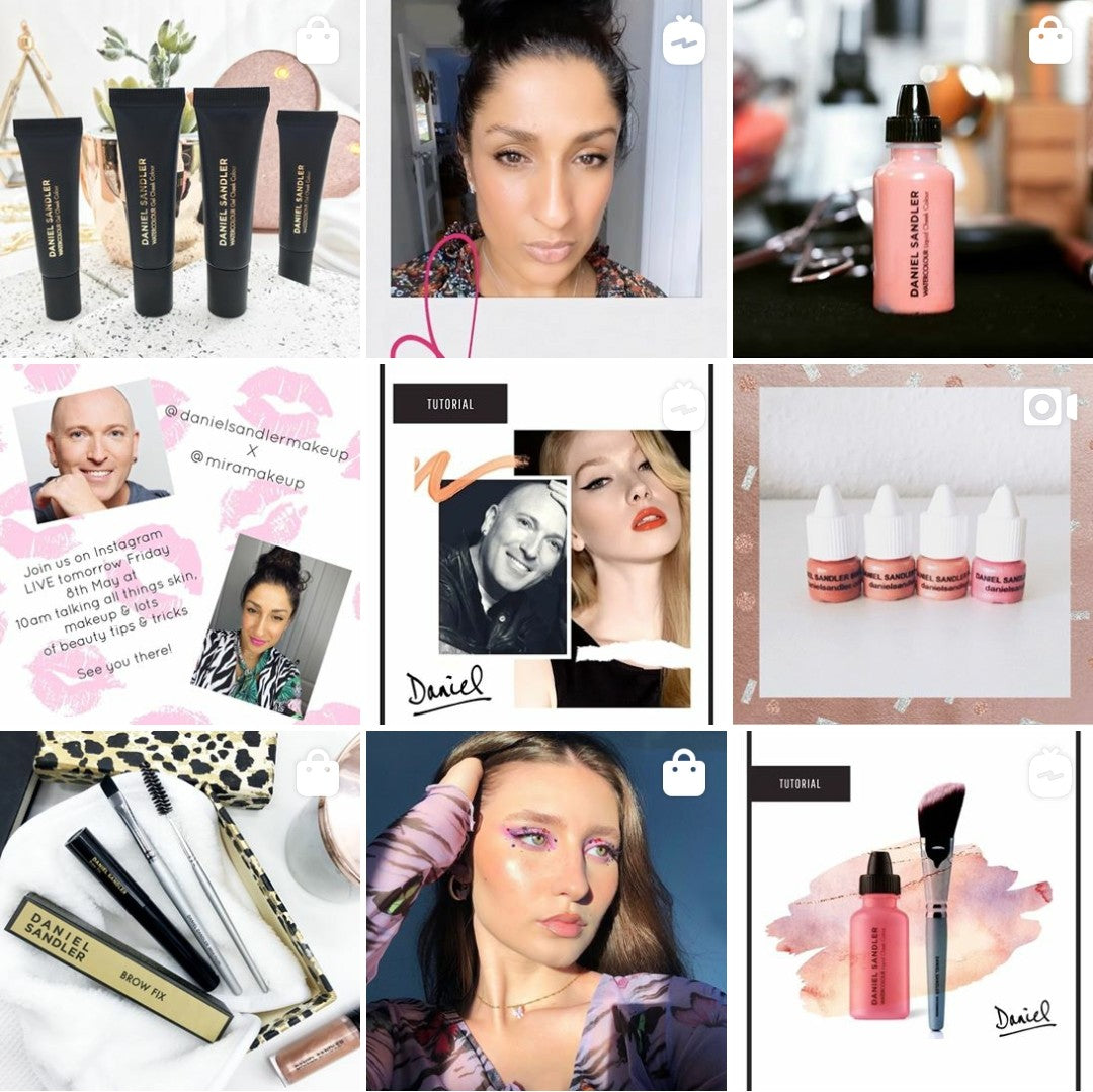 Follow @danielsandlermakeup on Instagram for everything Watercolour Follow @danielsandlermakeup on Instagram for everything Watercolour